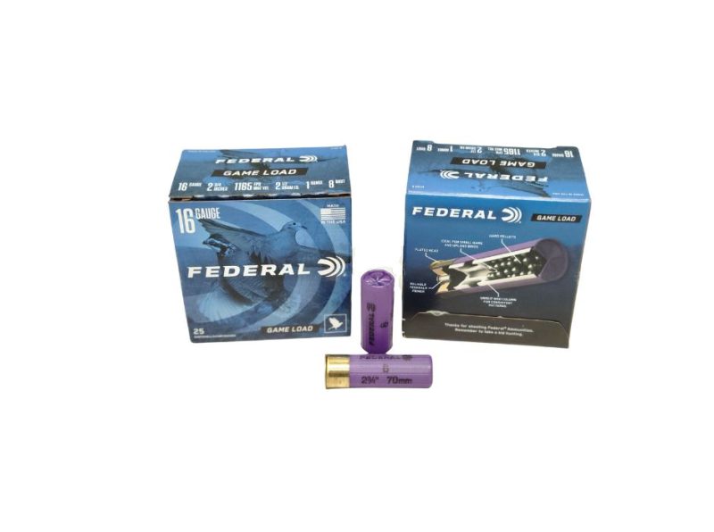 Federal GAME LOAD 16 Gauge 2.75 1 oz 8 Shot