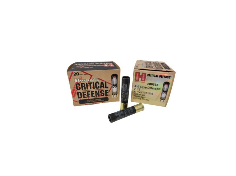 Hornady .410 Bore Critical Defense 2.5 FTX Slug Two Round Balls