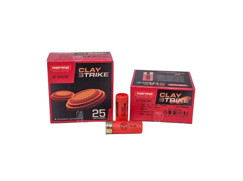 Norma CLAYSTRIKE 12 Gauge 2.75 78oz 7.5 Shot